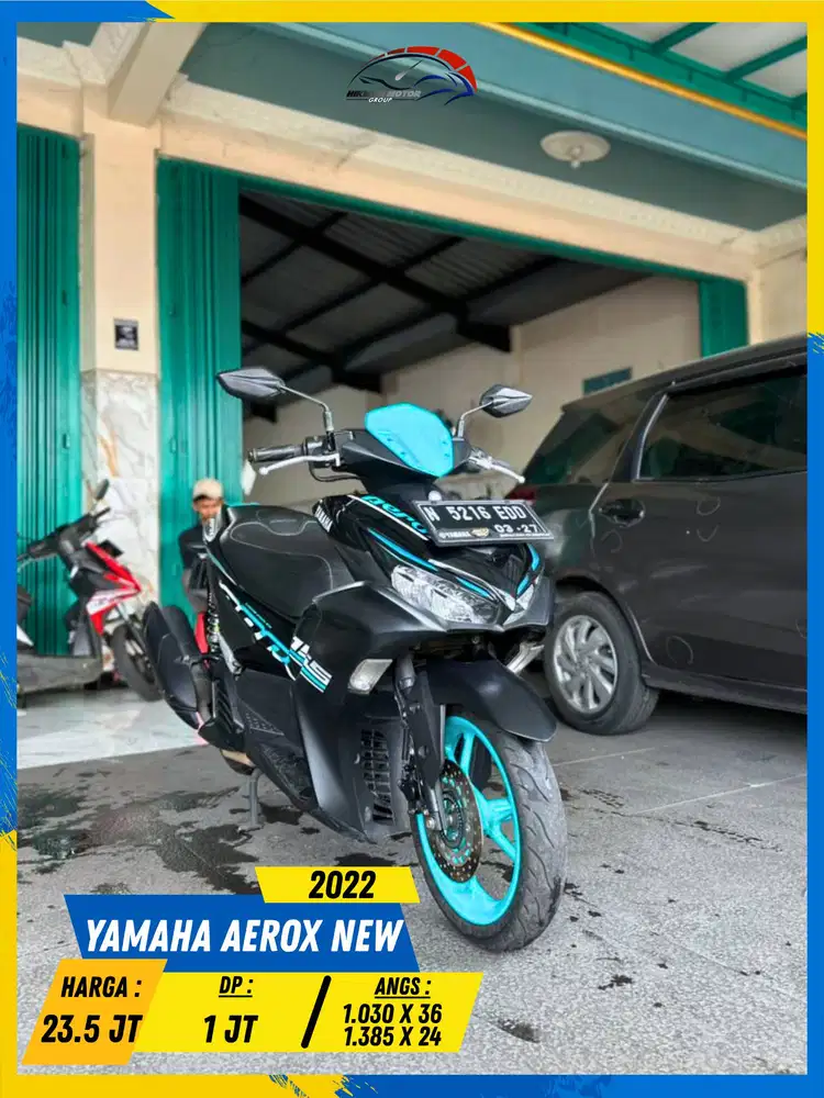 YAMAHA AEROX NEW 2022 MESIN AMAN MASZEHH HIKMAH MOTOR KEPUH