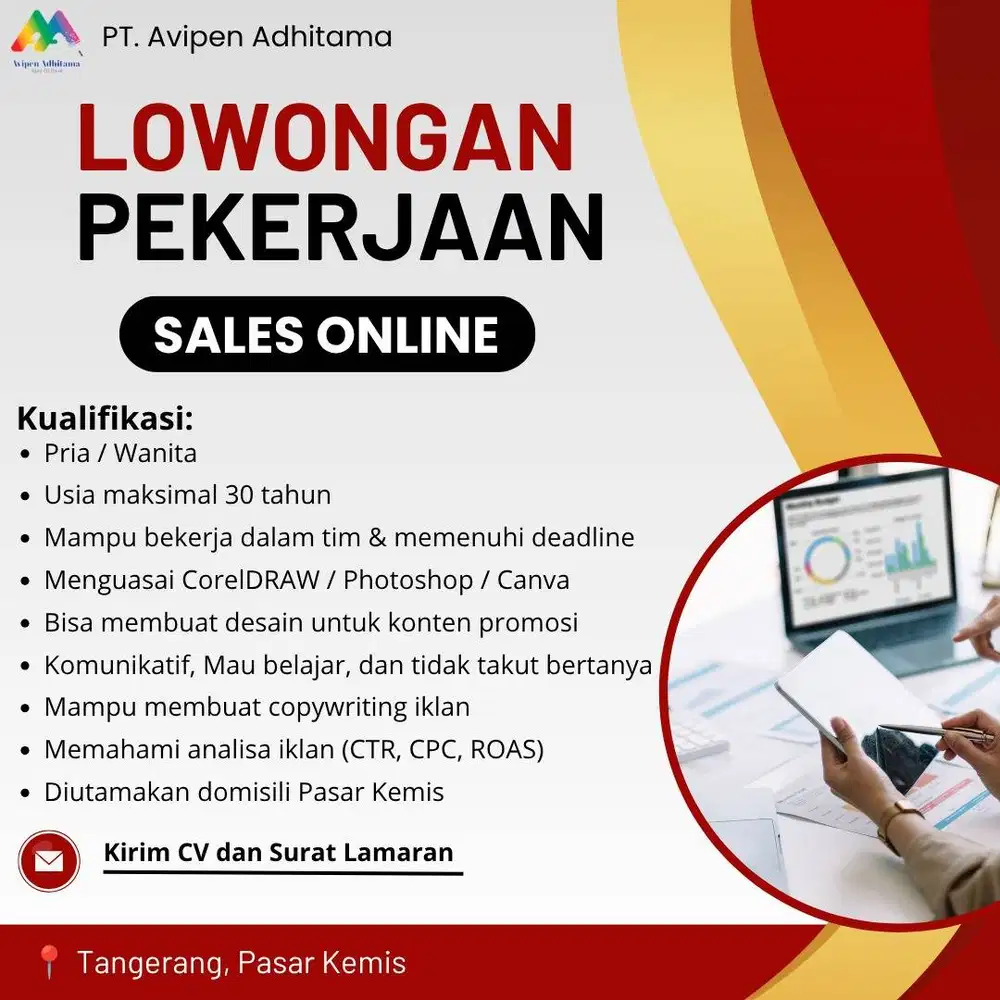 Lowongan Admin Gudang khusus Laki-laki berpengalaman