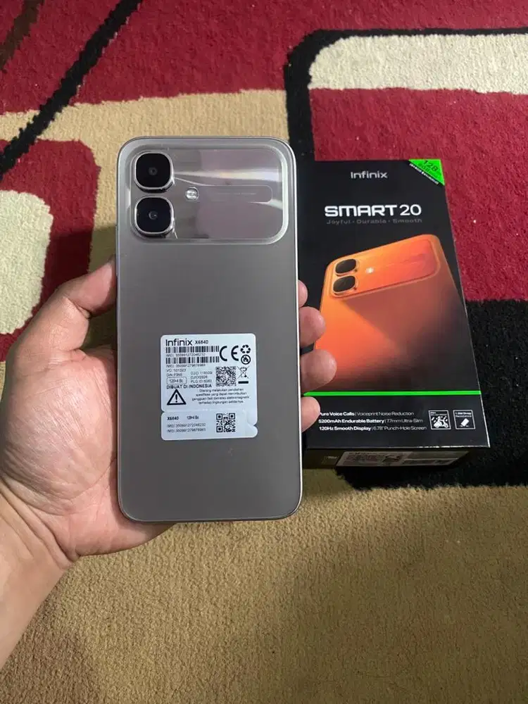 BISMILLAH INFINIX SMART 20 RAM 4/128 FULSET MULUS