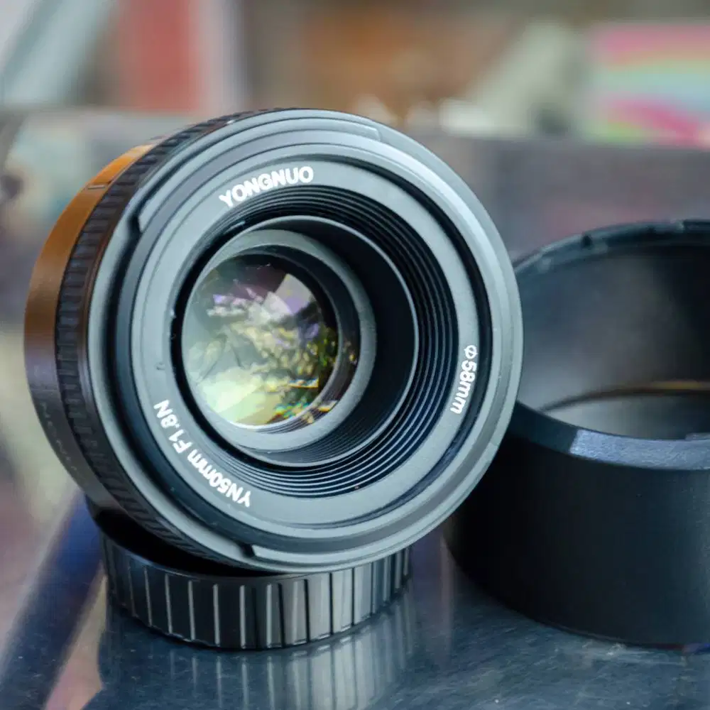 Lensa 50mm F1.8 untuk DSLR Nikon