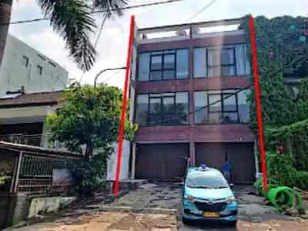 DIJUAL RUKO VIA LELANG ( KOMPLEK GREEN VILLE JAKARTA BARAT )