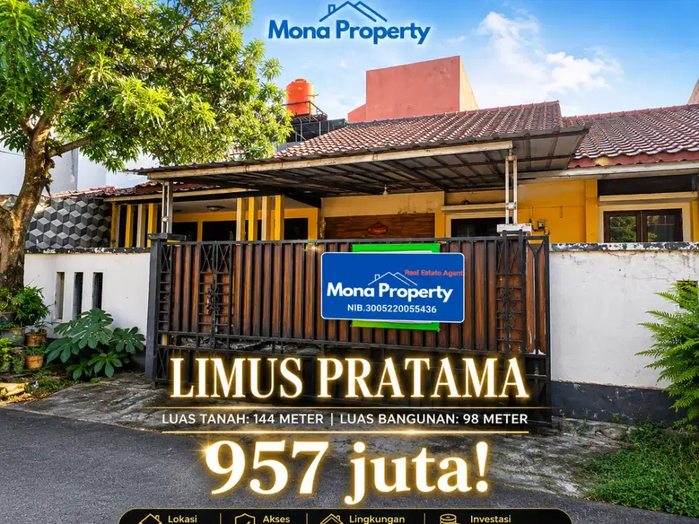 dijual rumah dilimus Pratama