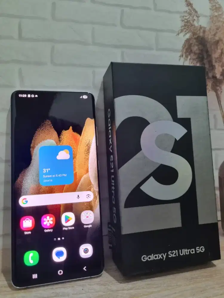 Samsung S21 ultra 16/512gb Sein Fullset Mulus