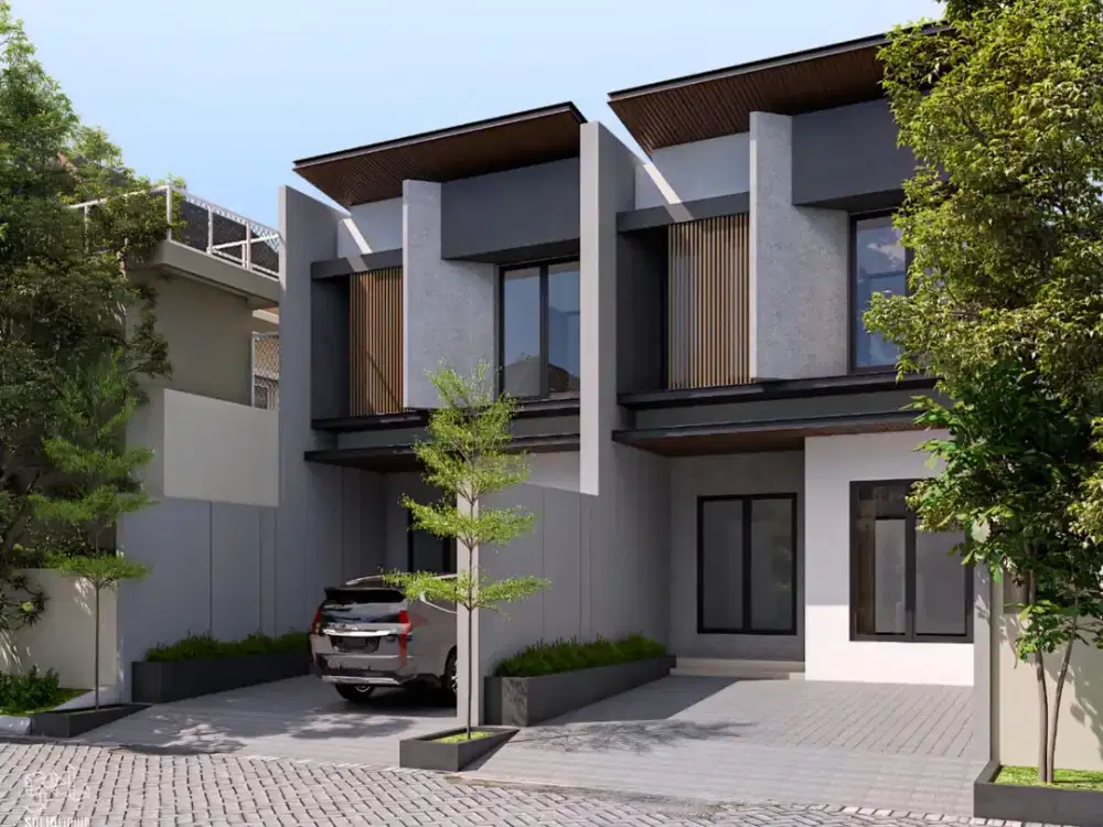 Dijual Rumah Baru & Lokasi Strategis di Manyar Jaya, Dkt Unair Surabaya