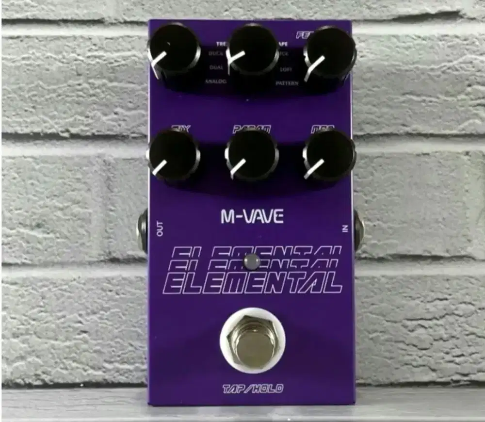 EFEK GITAR NUX PLEXI CRUNCH DELAY