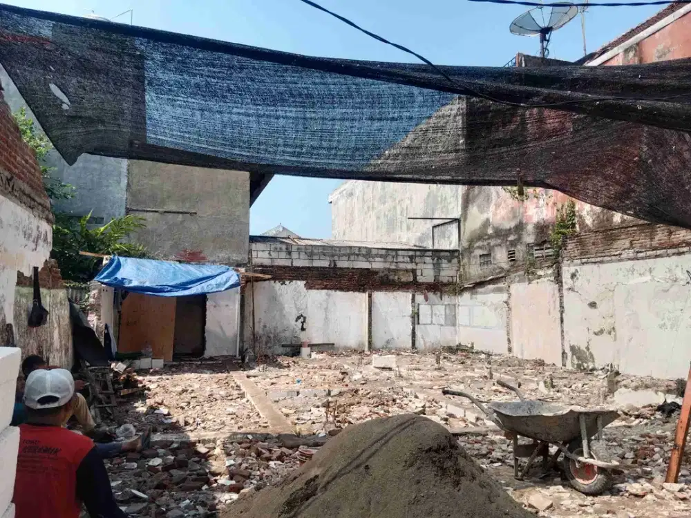 dijual rumah baru onprogres 2 unit lokasi perum tropodo indah waru sidoarjo