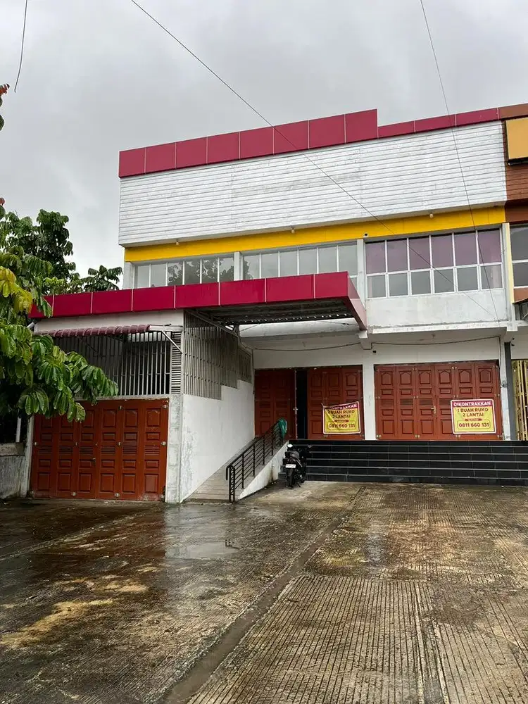 Disewakan 3 Unit ruko 2 lantai strategis jalan adinegoro padang
