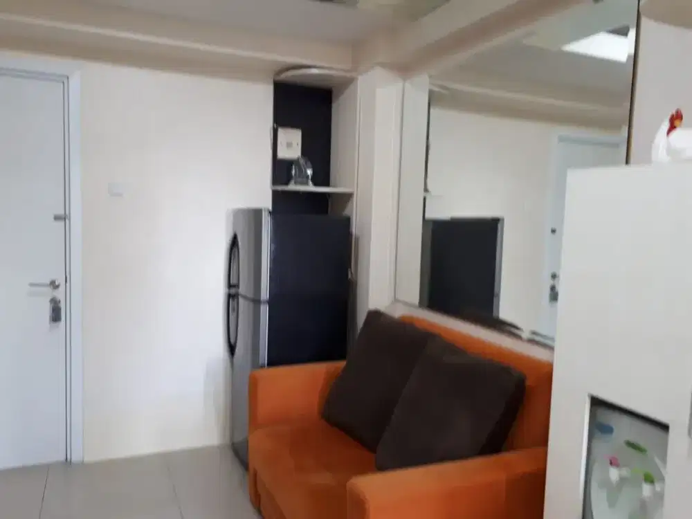 GREEN PRAMUKA CITY 2 BEDROOM FULL FURNISHED TOWER CHRYSANT INCLUDE MAINTANCE PERTAHUN JAKARTA PUSAT HARGA NEGO