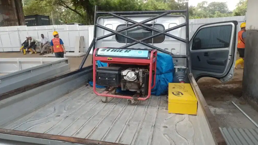 Stemper kuda pemadatan jackhammer genset 5000watt