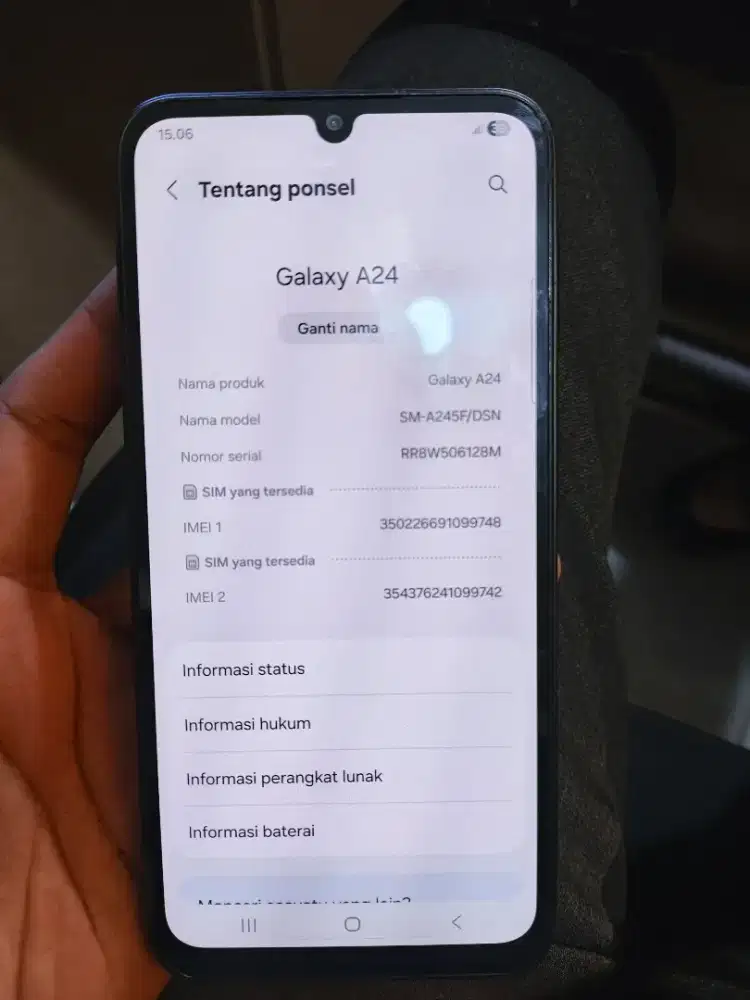 Samsung A24 8/128 Minus