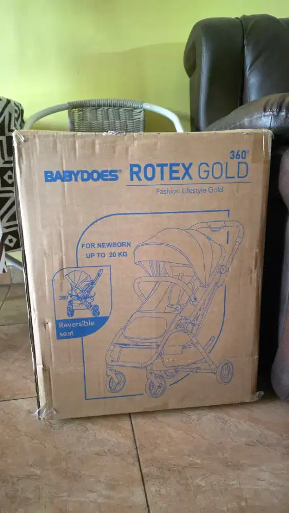 Stroller - Babydoes Rotex Gold 360