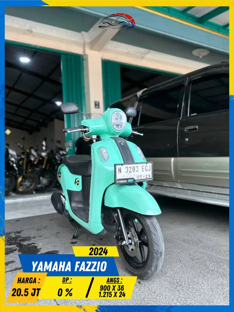 YAMAHA FAZZIO 2024 LIKE NEW MASZEHH HIKMAH MOTOR KEPUH