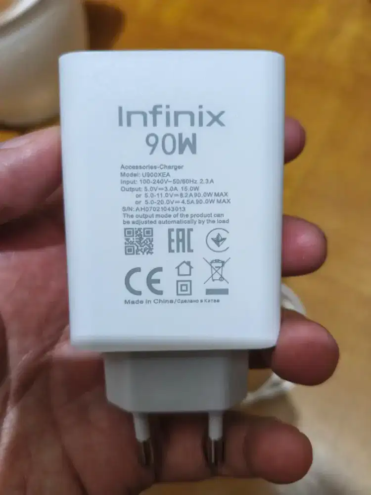 Charger Infinix 90 Watt