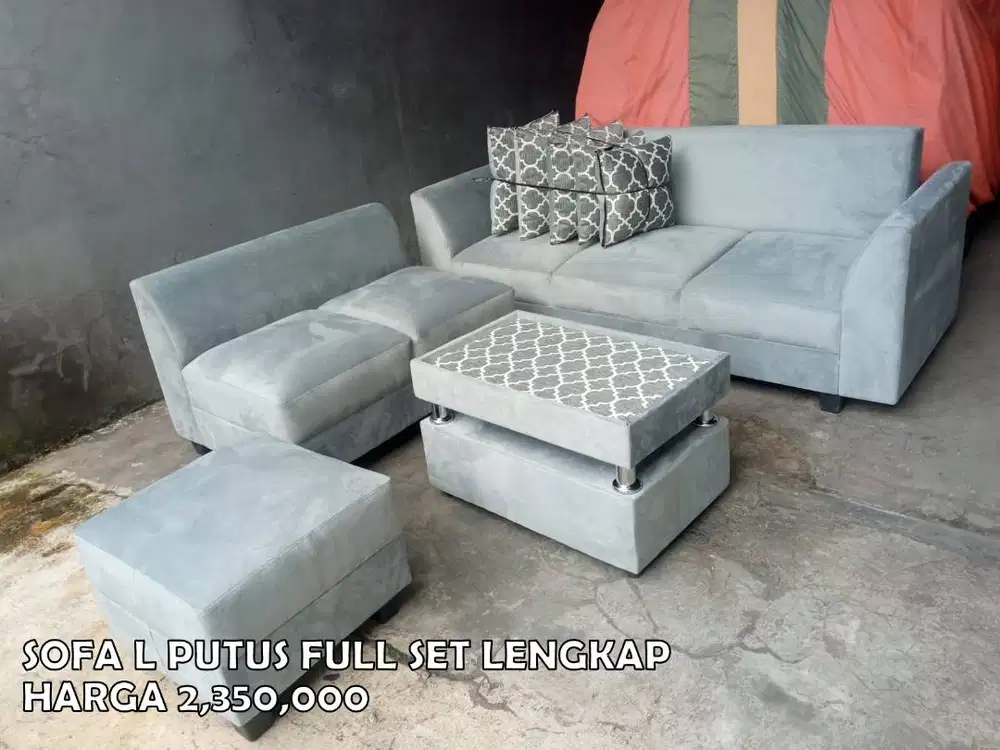 SOFA MINIMALIS SOFA KANTOR SOFA SUDUT SOFA RETRO SOFA L PUTUS COD