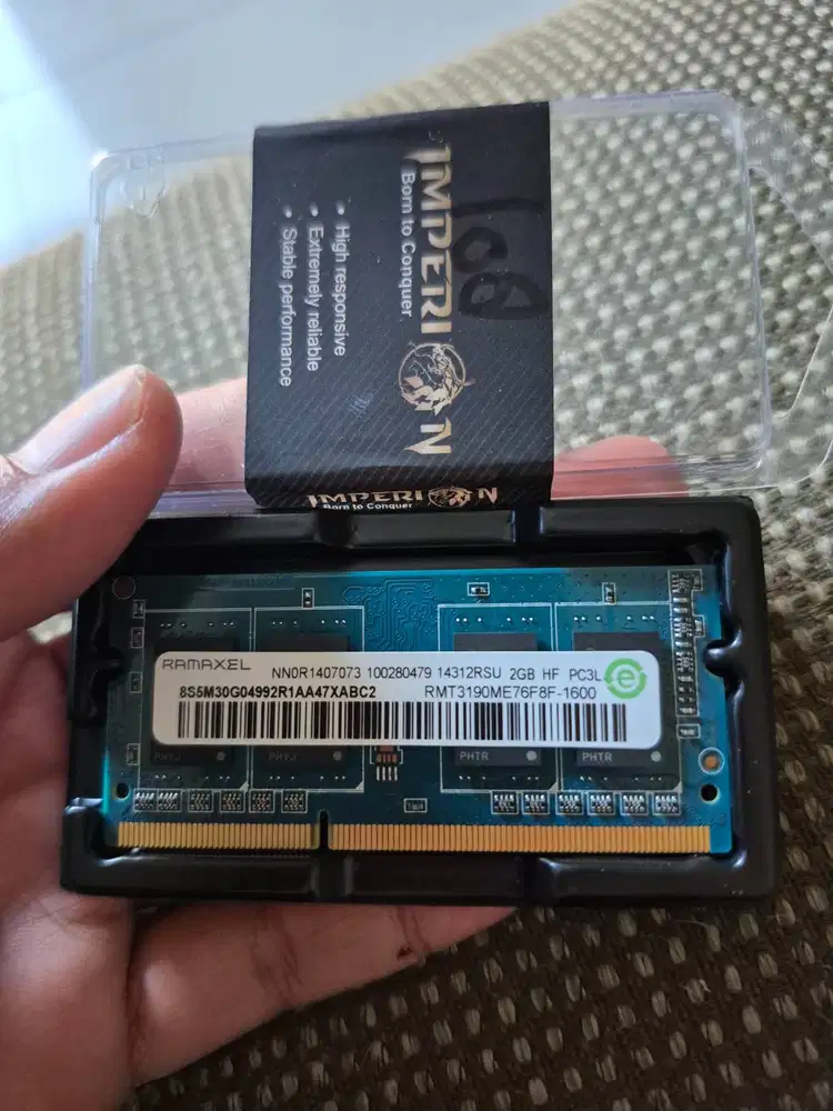 RAM DDR3L 2gb 1600MHz