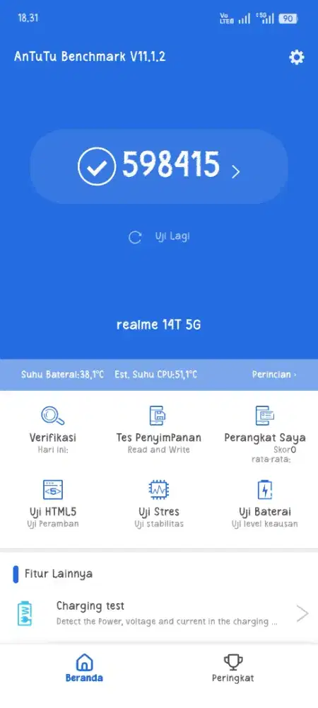 REALME 14T 5G 8+4/128