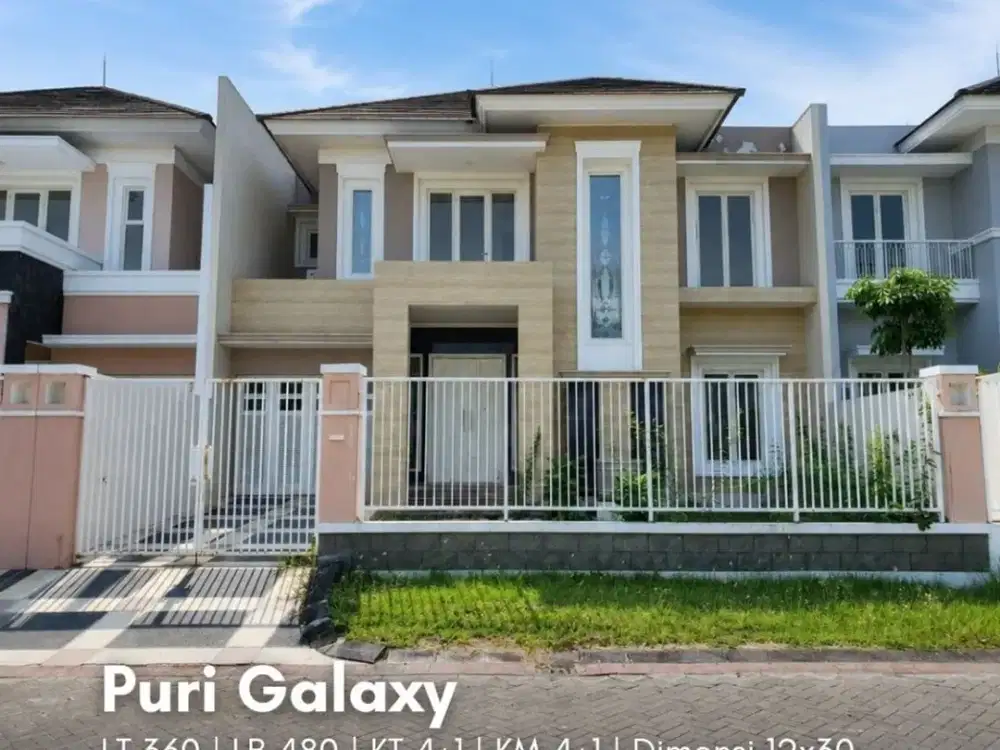 Rumah Puri Galaxy MINIMALIS, SIAP HUNI