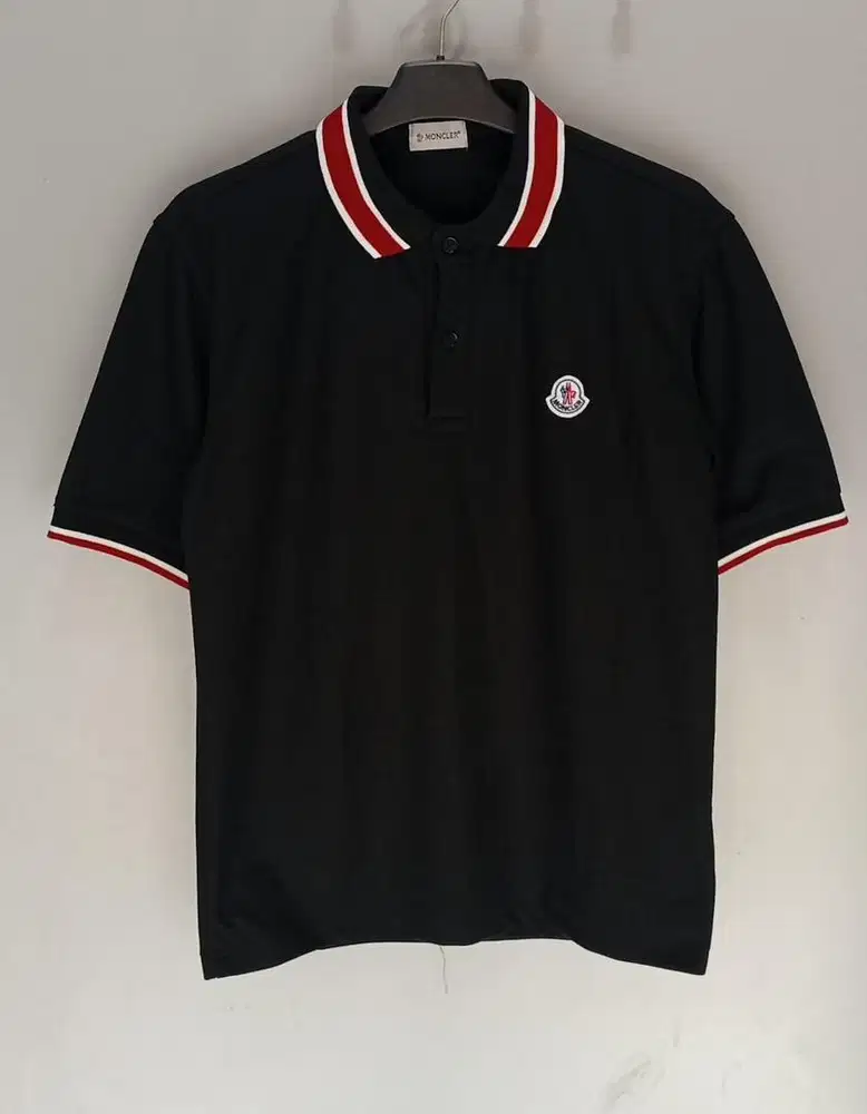 MONCLER TWIJ TIPPED POLO SHIRT