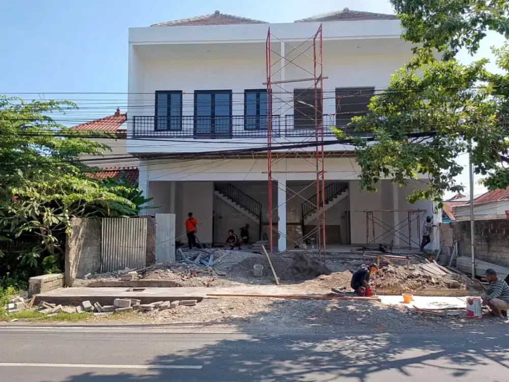 Disewakan 2 Unit Ruko Baru 2 Lantai Jalan Utama Tukad Badung Renon Denpasar Selatan