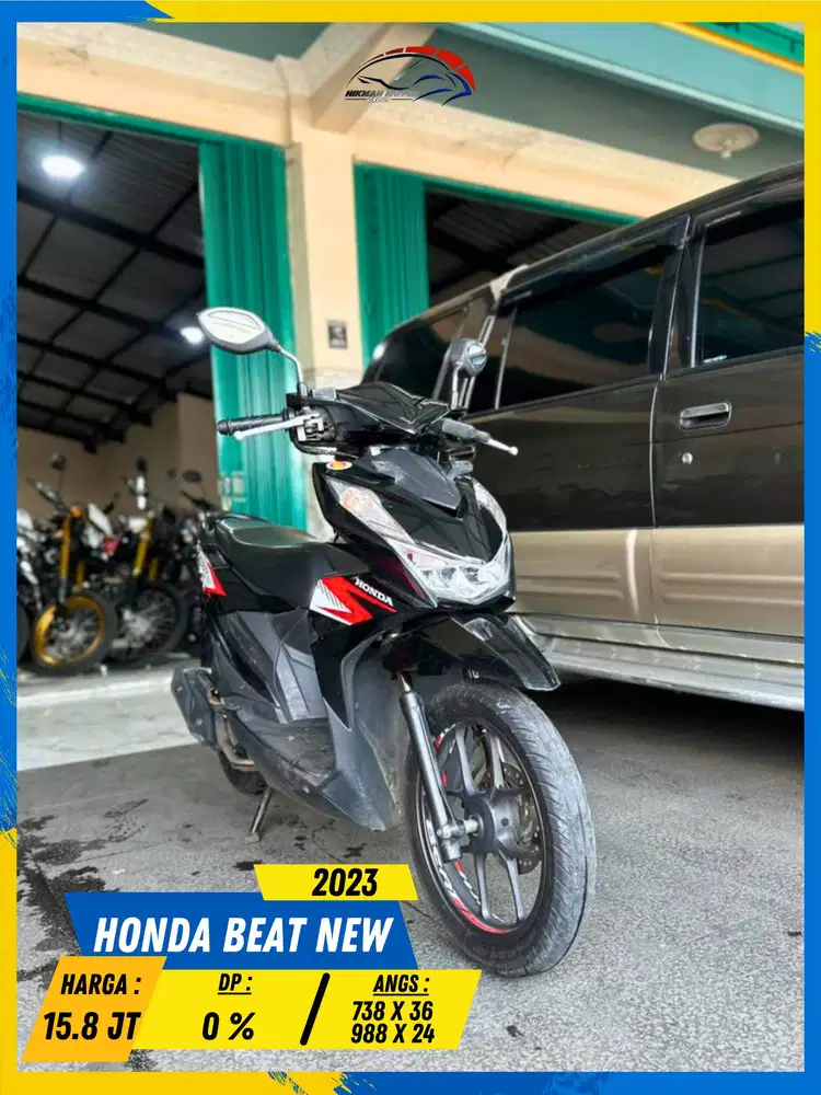 HONDA BEAT NEW 2023 MONGGO GAS POLL MASZEHH HIKMAH MOTOR KEPUH