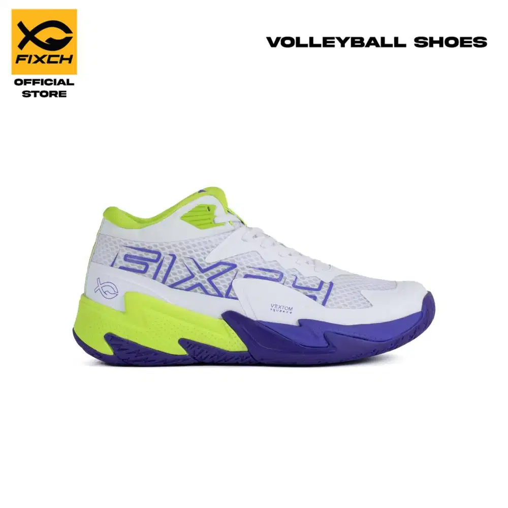Sepatu Volley Fixch Cruiser White Purple