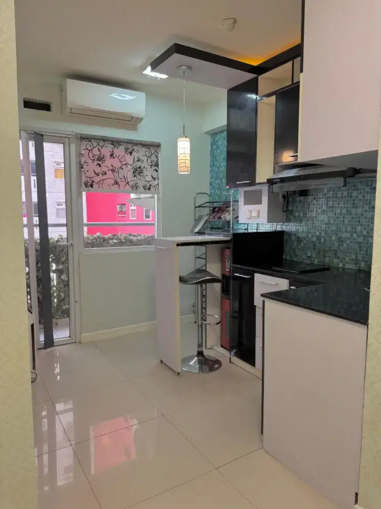 2BR furnish apartement green pramuka tower bougenvile lt rendah