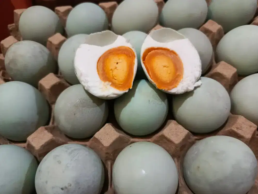 Telur bebek dan telur asin