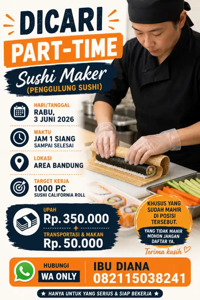 Sushi maker freelnce