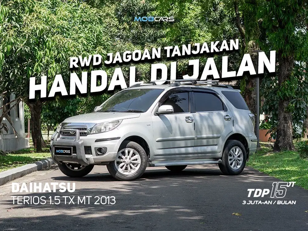 LOW KM TERIOS TX MT 2013 SILVER DAIHATSU SUV