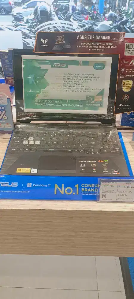 (NEW) ASUS TUF GAMING A15 FA506NCG-R735B6T (KREDIT TANPA DP)
