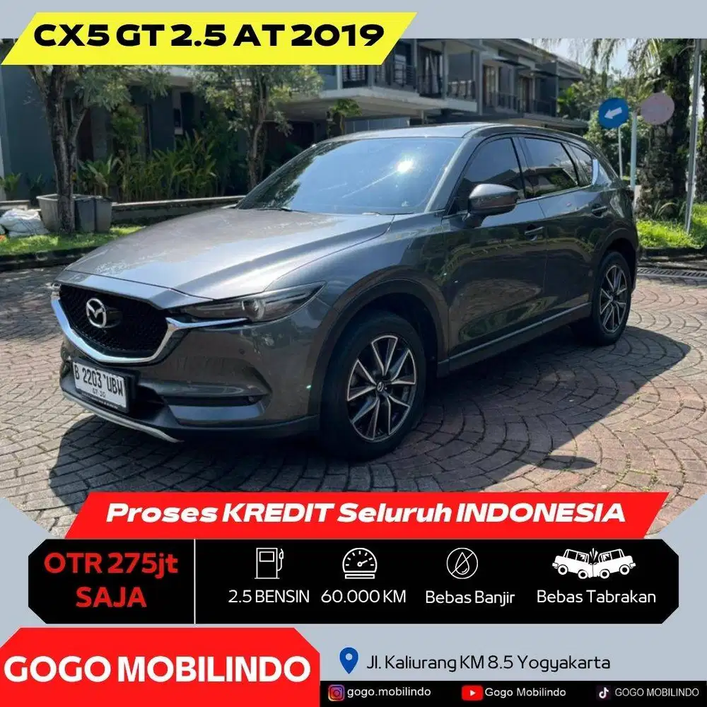 Mazda CX5 GT Matic 2019 SUNROOF ISTIMEWA DP Minim Crv
