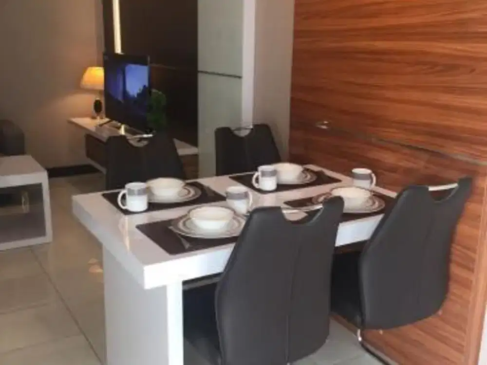 SUDIRMAN PARK MID FLOOR 2 BR FURNISHED