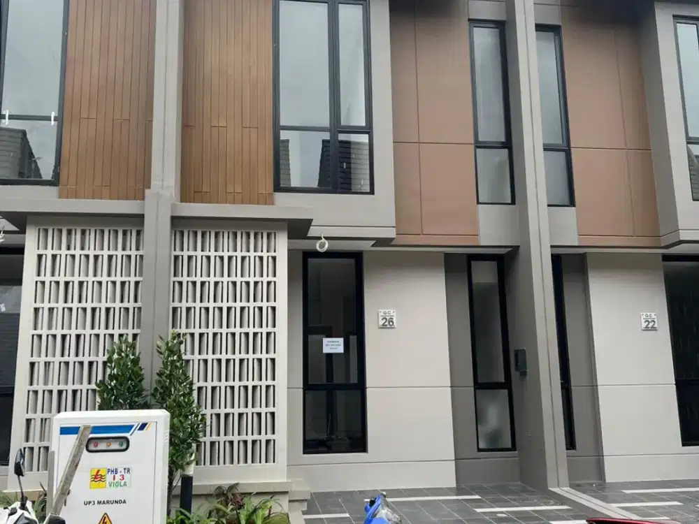 Murah! Rumah Baru 2 Lantai di Cluster Viola Summarecon Crown Gading Bekasi