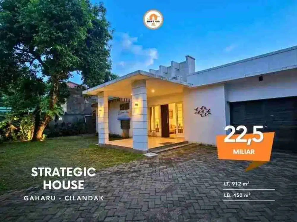 Dijual Rumah hitung Tanah area Cilandak Cipete dekat Mall Citos dan MRT