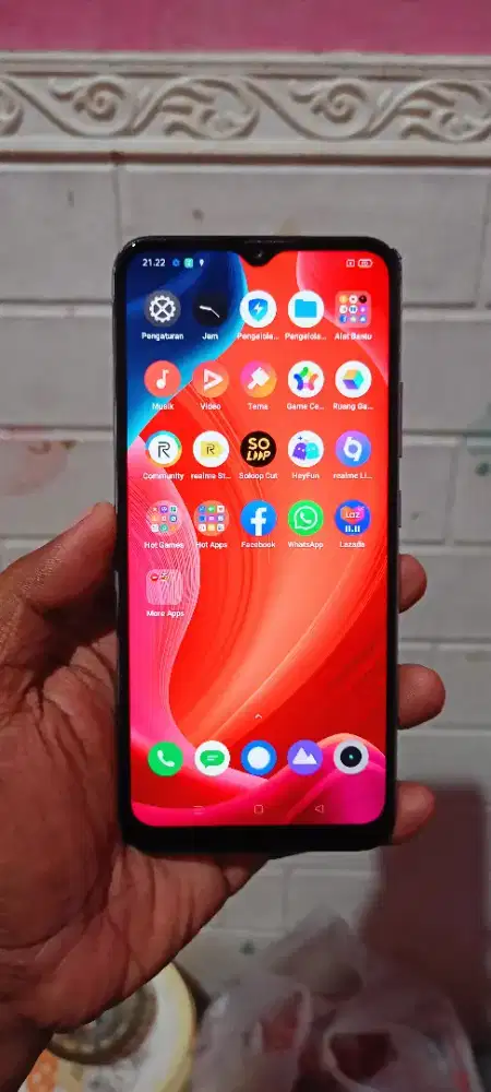 Realme C15 4/64 normal tinggal pakek