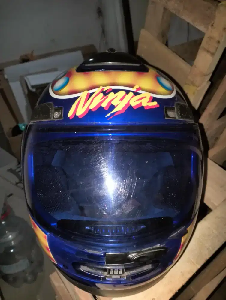 Helm helem Ninja anniversary 10th