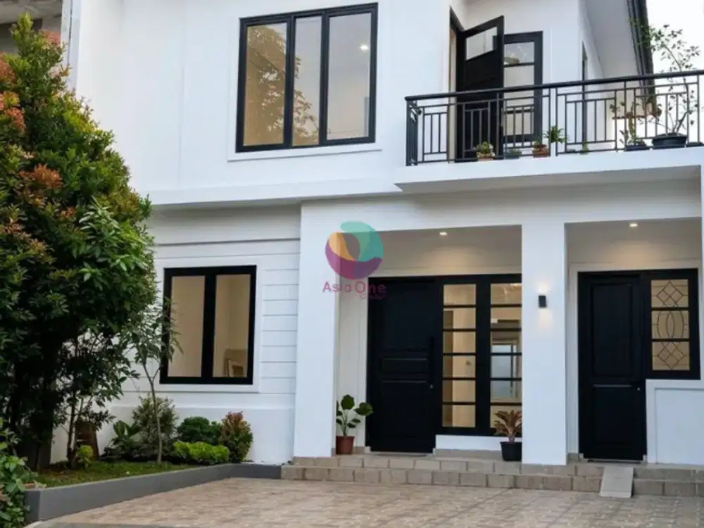 Dijual Rumah Modern SHM Dengan Balkon Luas Di Cluster Premium Kota Wisata Cibubur