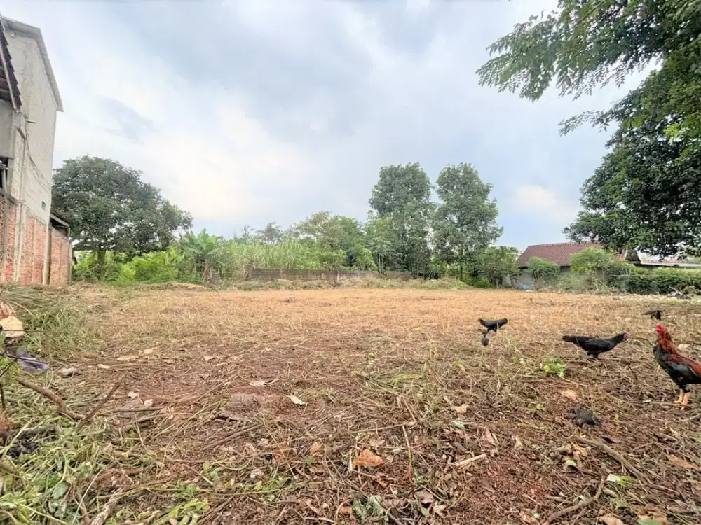 Dijual Tanah Strategis, 15 Menit Stasiun Parung Panjang, SHM