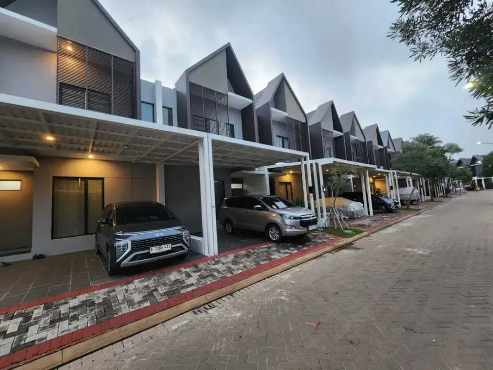 Sewa Rumah Melia Hyra 3KT Graha Raya Bintaro dekat Transmart