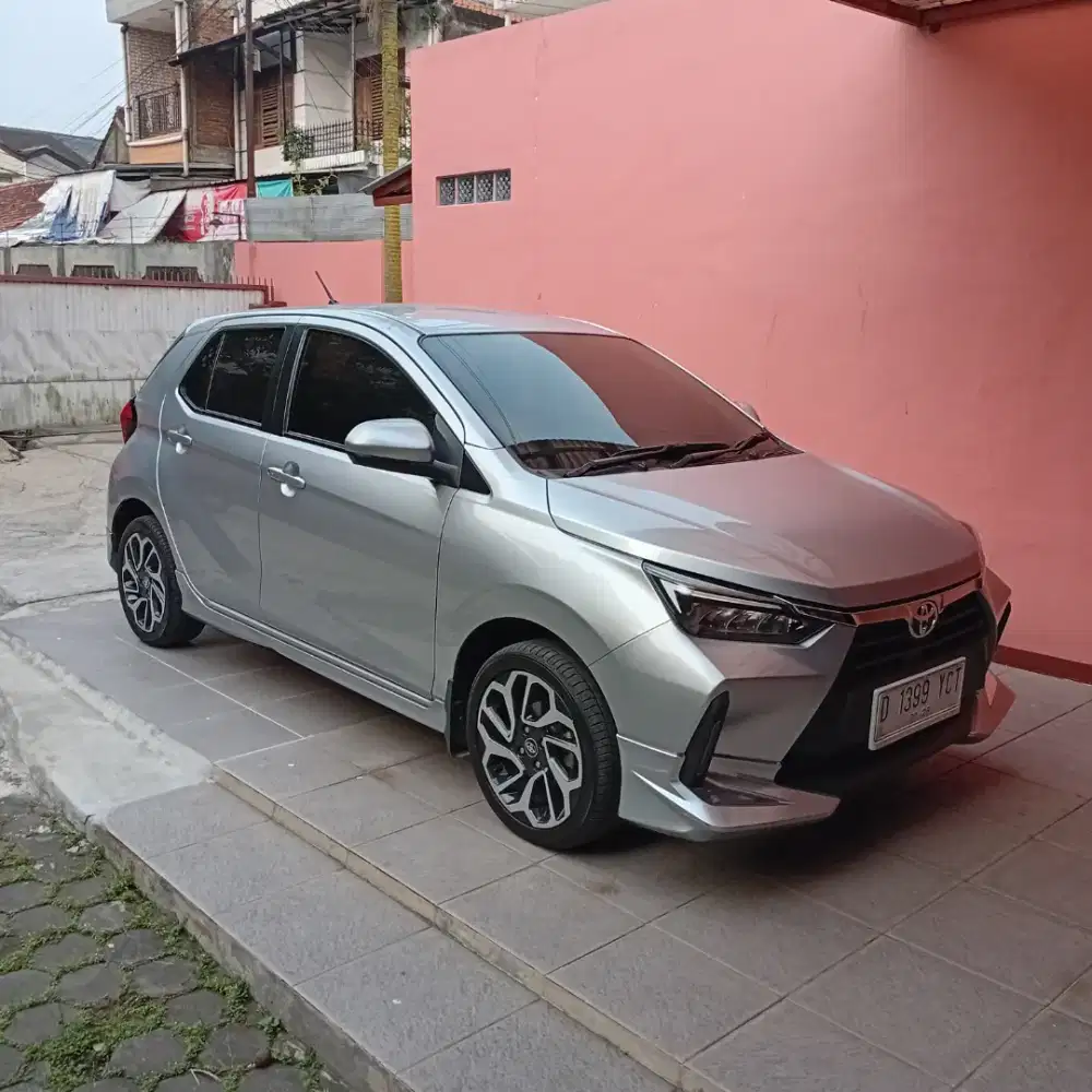 Dijual Agya Stylix G Matic 2024 Silver Pajak Panjang