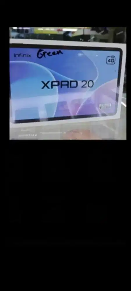 Tablet infinix XPAD 20 LTE ram 8gb 256gb SIM card sinyal 4G LTE
