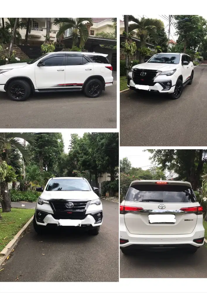 Dijual Toyota Fortuner VRZ TRD Sportivo Diesel 2.4 AT (2019) Putih
