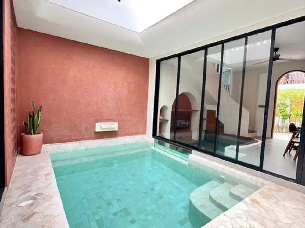 Modern Tropical 2 Bedroom Villa For Rent In Pererenan, Badung Area