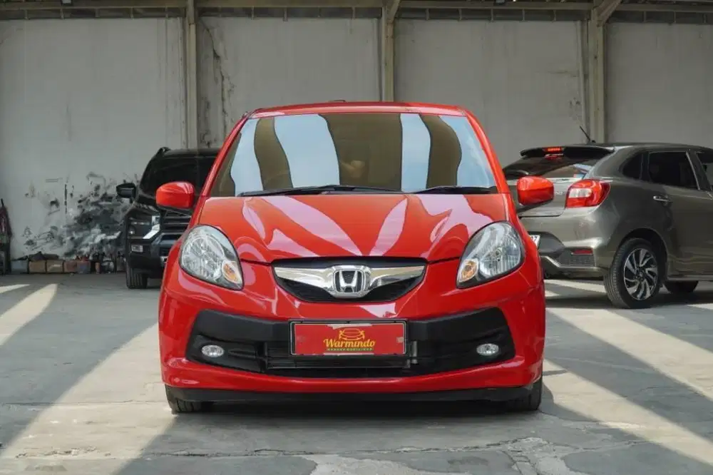 Honda Brio 1.2 E Satya Matic AT tahun 2016 Merah DP minim 21 juta