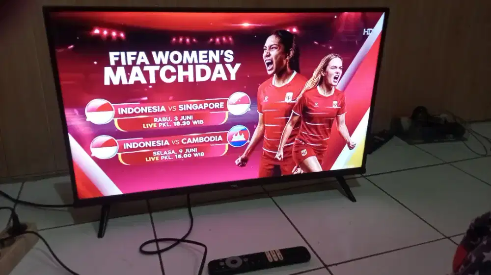 Tv led tcl android digital 32inchi mulus