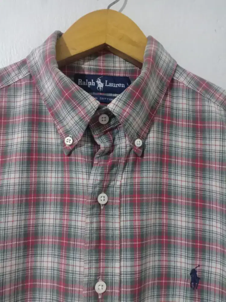 Kemeja Polo Ralph Lauren Size XL Slim