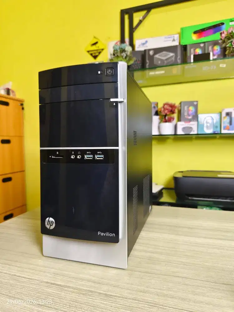 PC komputer Hp Pavilion i3 gen 4  ram 4gb ssd 120gb