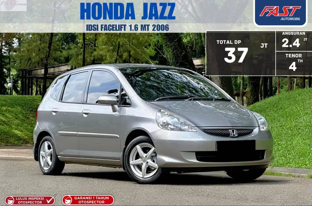 LOW KM.50RB PAJAK PANJANG HONDA JAZZ 2006 1.5 IDSI FACELIFT MT 2006