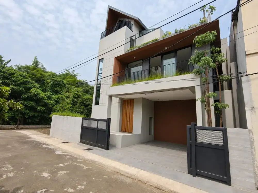 DIJUAL RUMAH CANTIK SIAP HUNI DI CINERE DALAM PROSES FINISHING- DEPOK