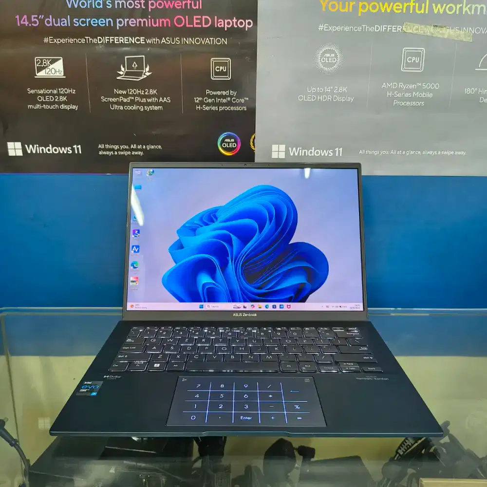 Asus Zenbook 14 OLED UX3402ZA i7-1260P Ram-16GB SSD-512GB 14inchi OLED